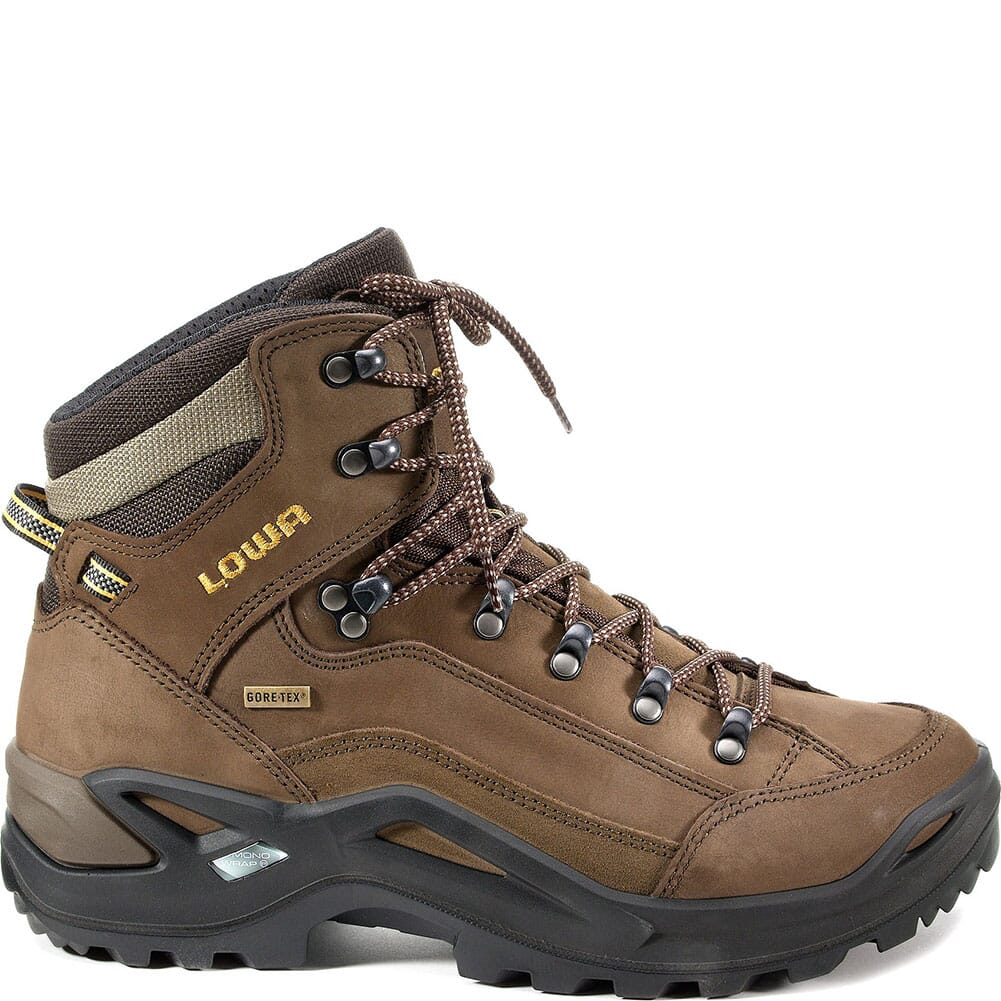 LOWA Men's Renegade GTX Mid Hiking Boots - Sepia | bootbay