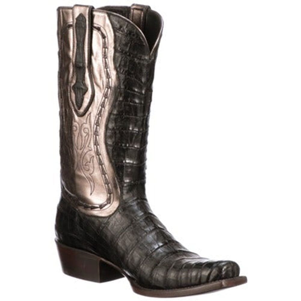 Image for Lucchese Men's Barcenas Ayala Western Boots - Black/Pewter from bootbay