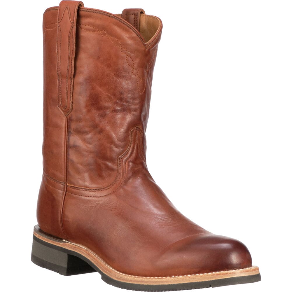 Image for Lucchese Men's Raymond Western Ropers - Cognac from elliottsboots