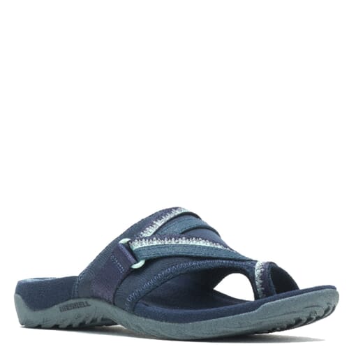 Image for Merrell Women's Terran 3 Cush Wide Post Sandals - Navy from elliottsboots
