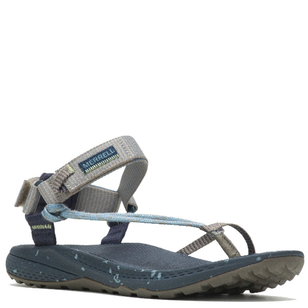 Merrell Women's Bravada Cord Wrap Sandals - Brindle/Navy | elliottsboots