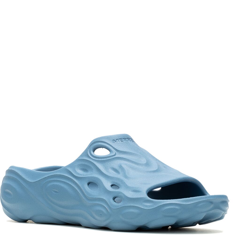 Merrell Men's Hydro Slide 2 Water Shoes Steel Blue elliottsboots