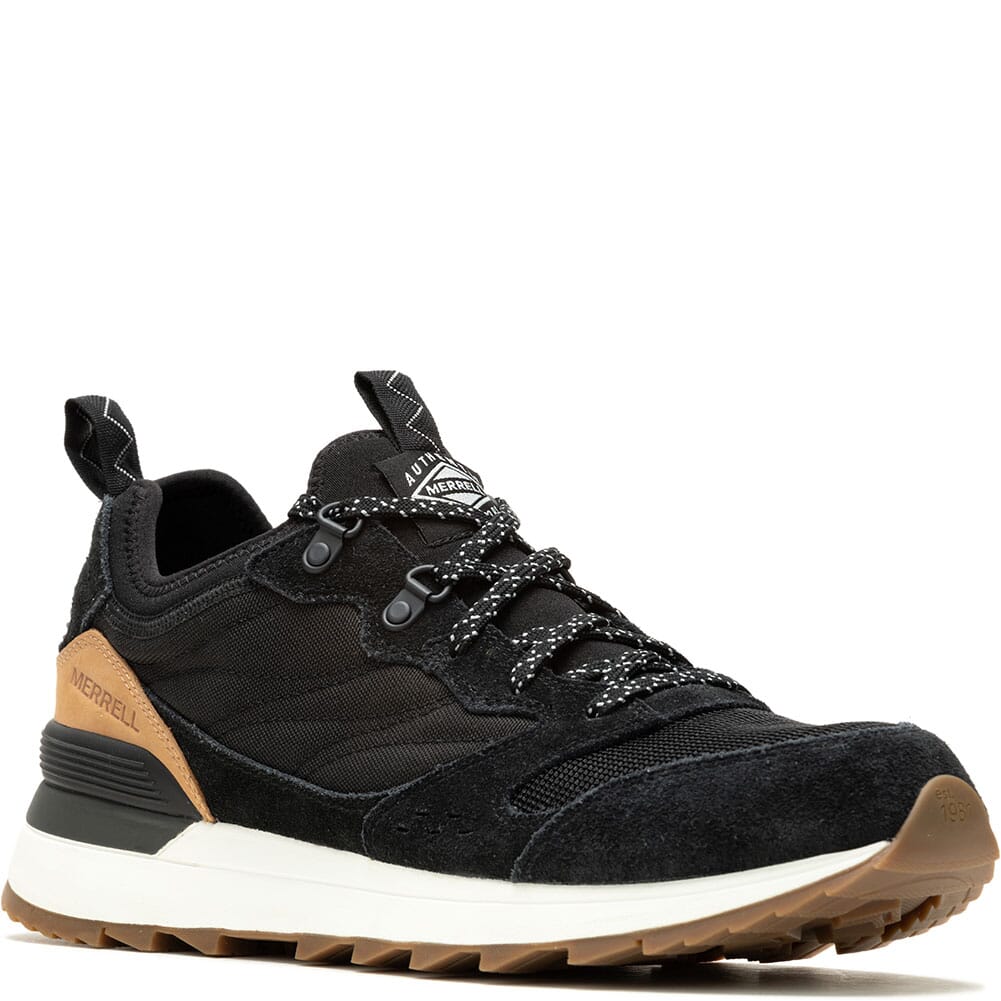 Merrell Men's Alpine 83 Sneaker Recraft Shoes - Black | elliottsboots