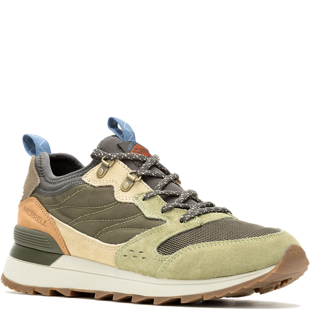 Merrell Men's Alpine 83 Sneaker Recraft Shoes - Olive Multi