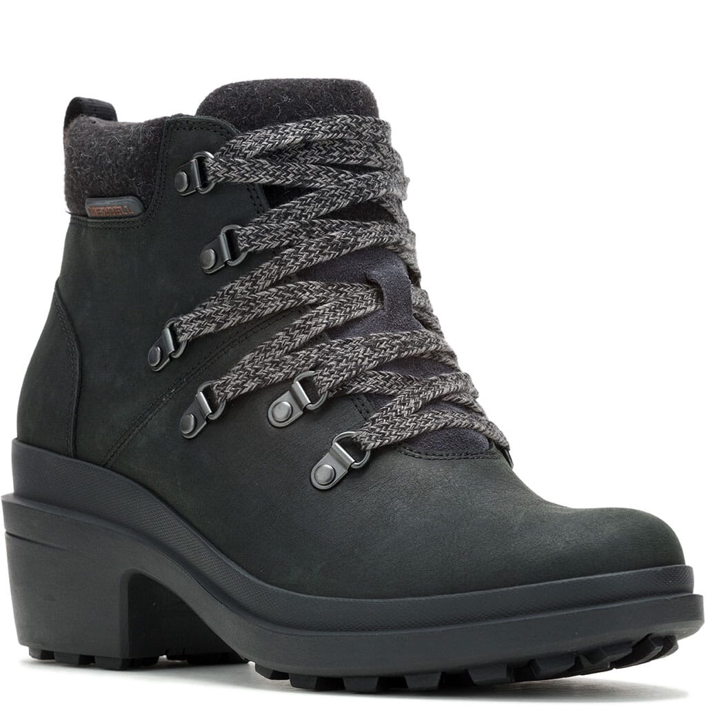 Merrell Women's Chateau III Lace WP Casual Boots - Black