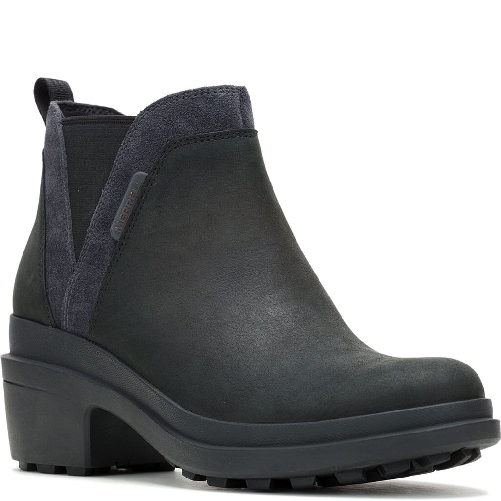 Merrell Women's Chateau III Lace WP Pull On Boots - Black