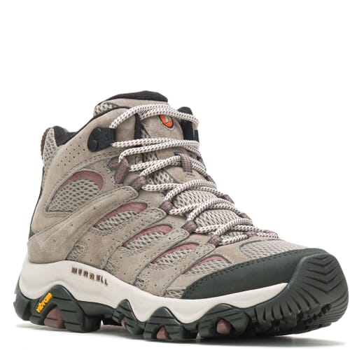 Image for Merrell Women's Moab 3 Mid Wide Hiking Boots - Falcon from elliottsboots