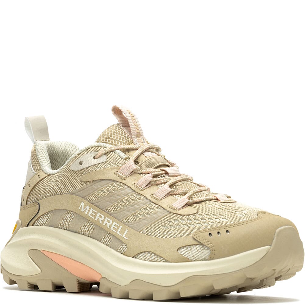 Merrell Women's Moab Speed 2 Hiking Shoes - Khaki | elliottsboots