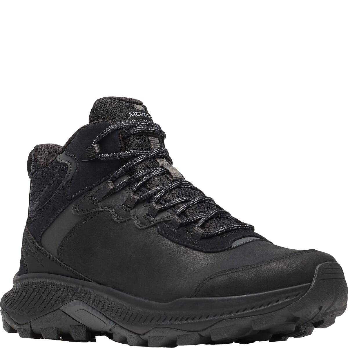 Merrell Men's Speed Strike 2 Mid Waterproof Hiking Boots - Black