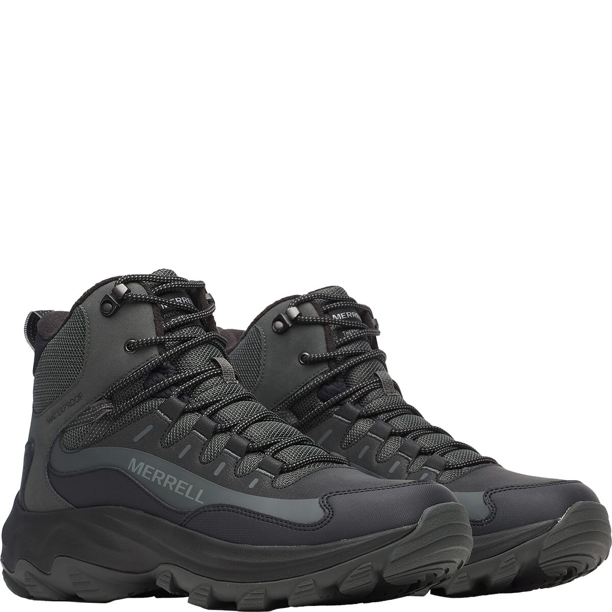 ココミル② Merrell Men's Thermo Chill 2 Mid Waterproof Hiking Boots - Black