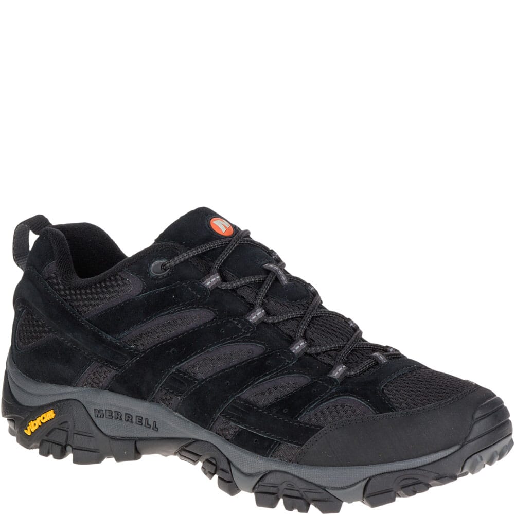 Image for Merrell Men's Moab 2 Ventilator Hiking Shoes - Black from elliottsboots