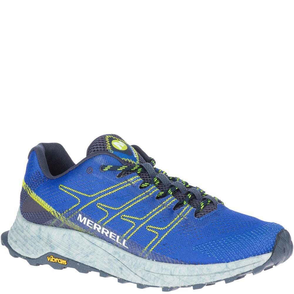 Merrell Men's Moab Flight Athletic Shoes Colbalt elliottsboots