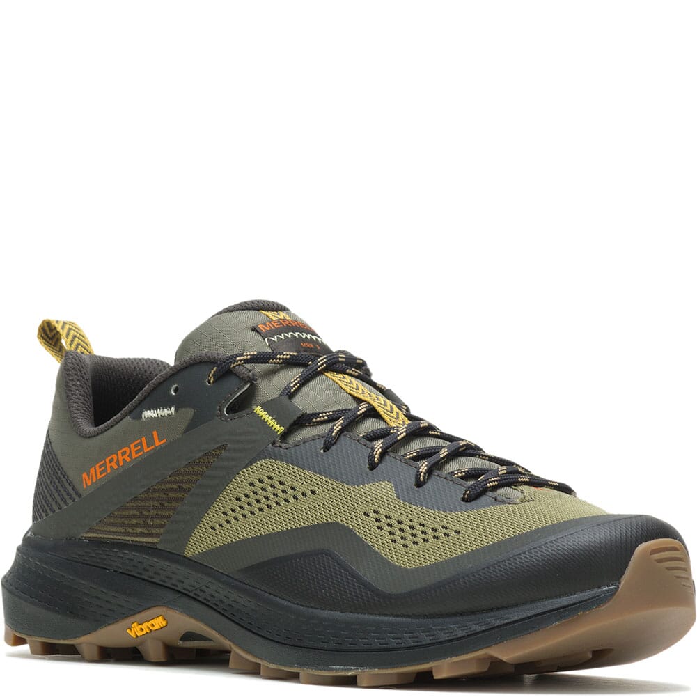 Merrell Men's MQM 3 Hiking Shoes Olive elliottsboots