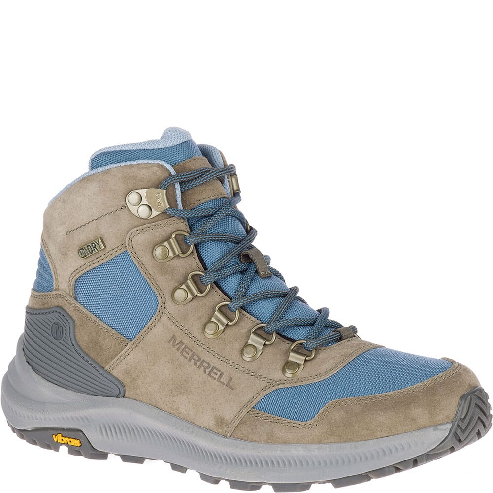 Image for Merrell Women's Ontario 85 Mid WP Hiking Boots - Olive from elliottsboots