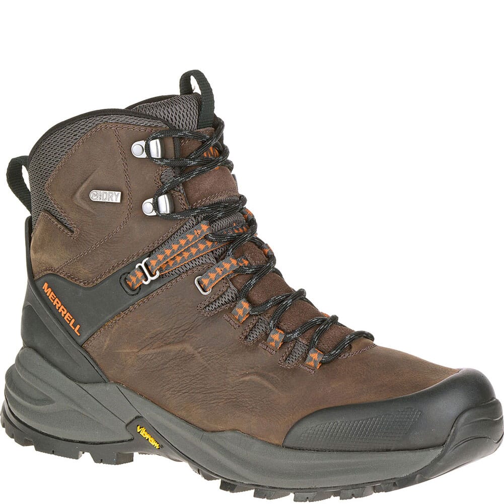 Merrell Men's Phaserbound WP Hiking Boots - Clay | elliottsboots