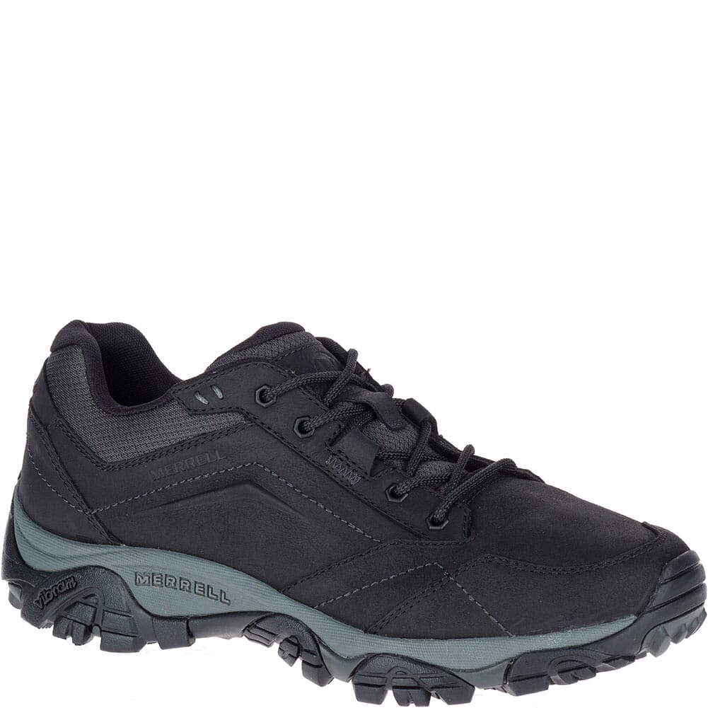 Merrell Men's Moab Adventure Lace Wide Hiking Shoes - Black