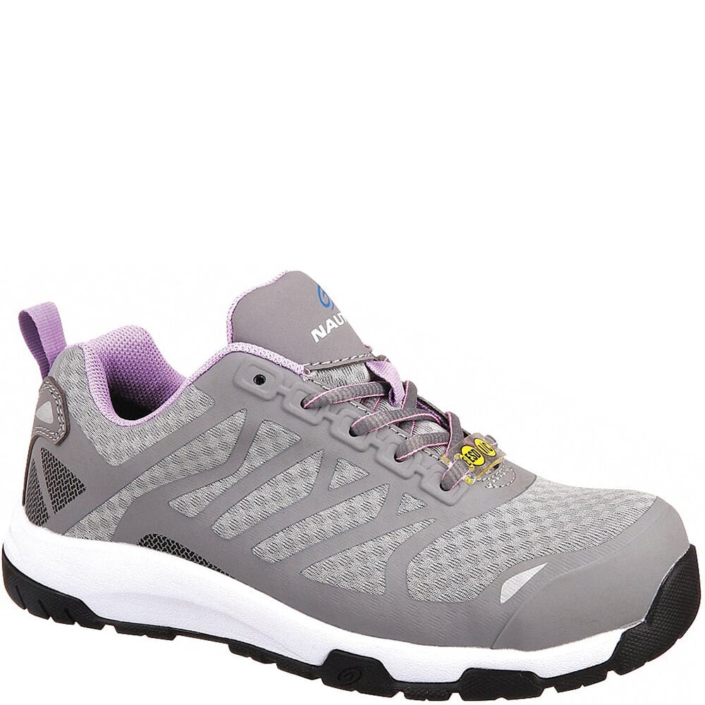 (取寄) ノーチラス セーフティ フットウェア レディース ヴェロシティ グレイ カーボン トゥ SD10 - 2489 Nautilus Safety Footwear women Nautilus Safety Footwear Velocity Grey Carbon Toe SD10 - 2489 Grey Nautilus Women's Velocity CT SD10 Safety Shoes - Grey | elliottsboots