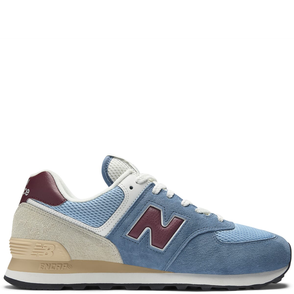 New Balance Unisex 574 Athletic Shoes - Shoreline Blue/Stillwater 