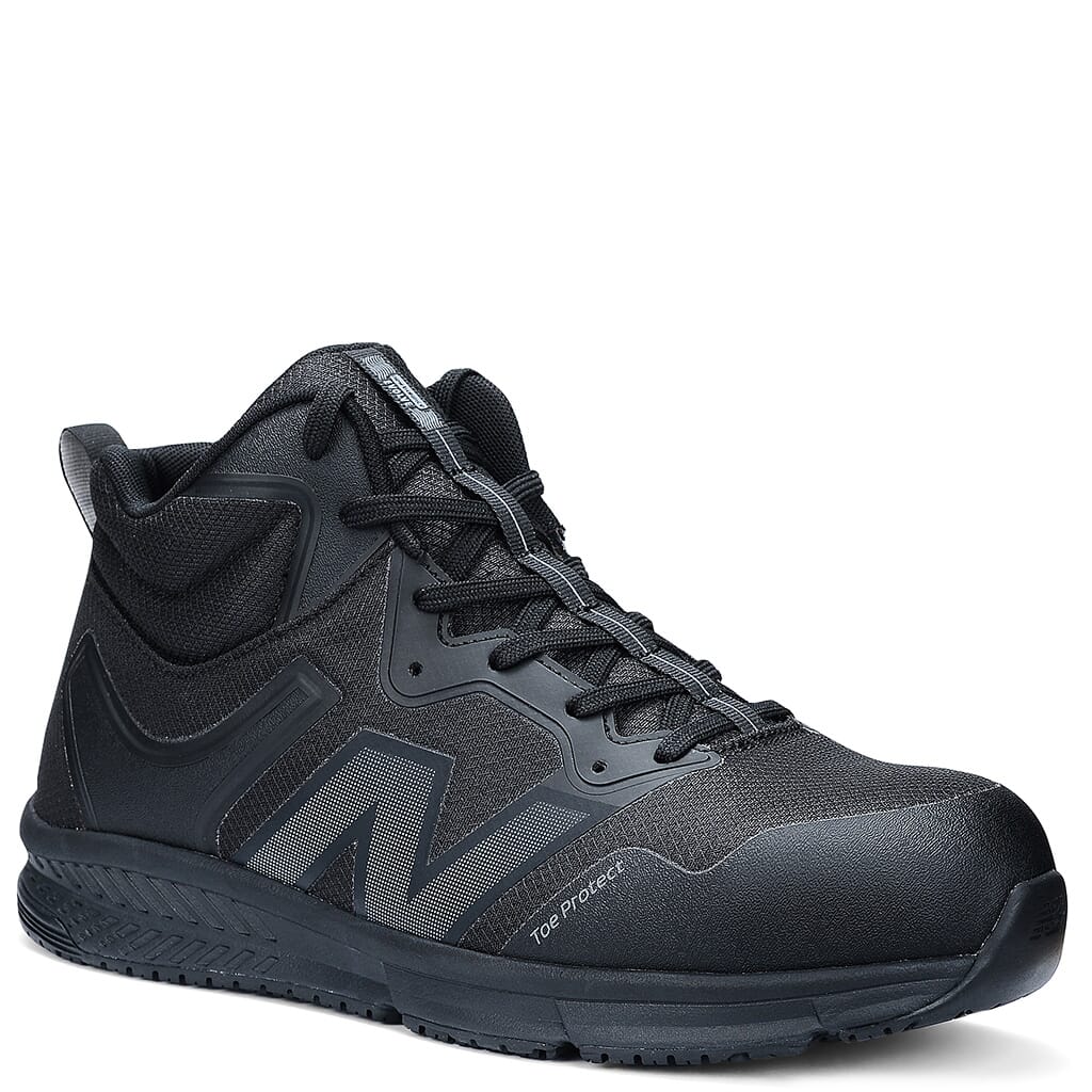 New Balance Men's Evolve Mid SD10 Comp Toe Safety Boots - Black