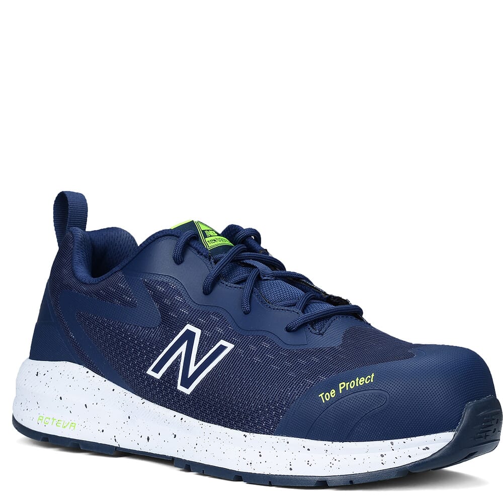 New Balance Men's Logic CT EH PR Safety Shoes - Navy/Lime