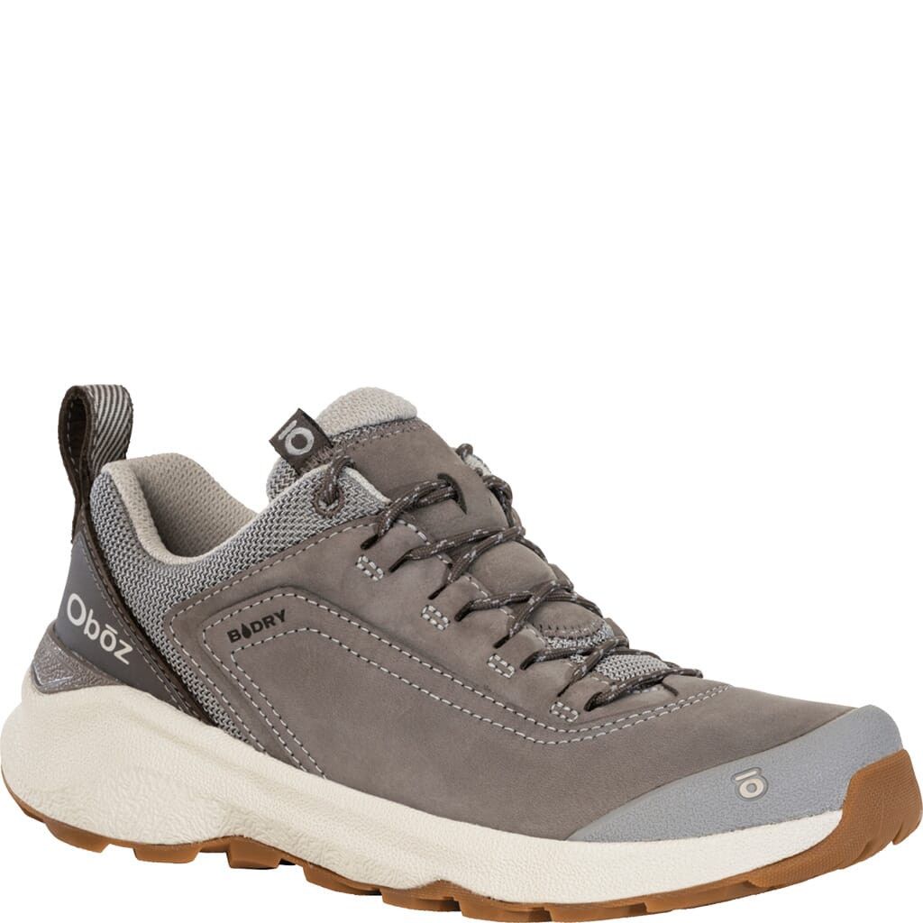 Oboz Women's Cottonwood Low B-DRY Hiking Shoes - Drizzle