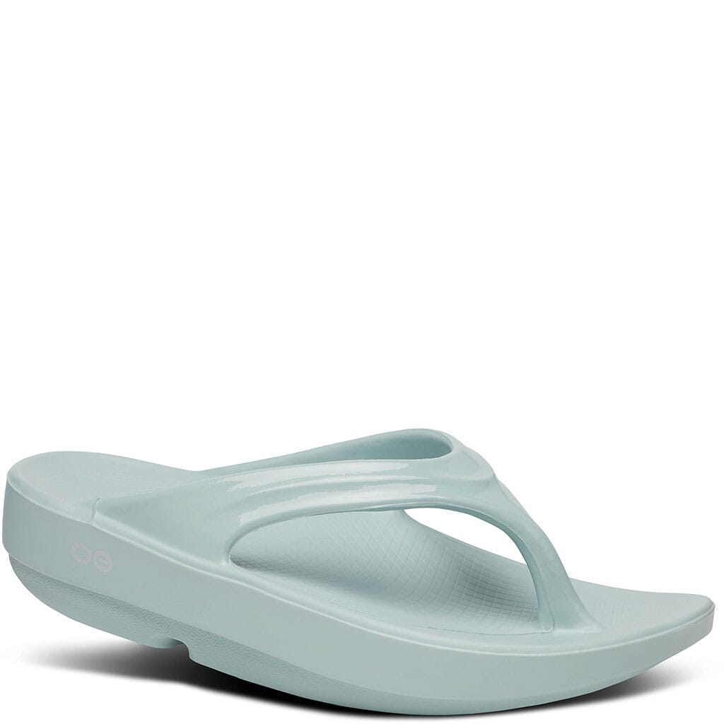 OOFOS Women's OOlala Thong Sandals - Mist | elliottsboots