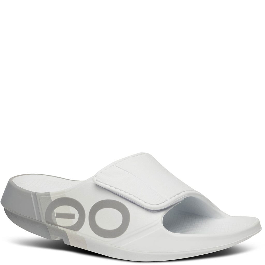 OOFOS Unisex Ooahh Sport Flex Limited Slides - Smoke Rally