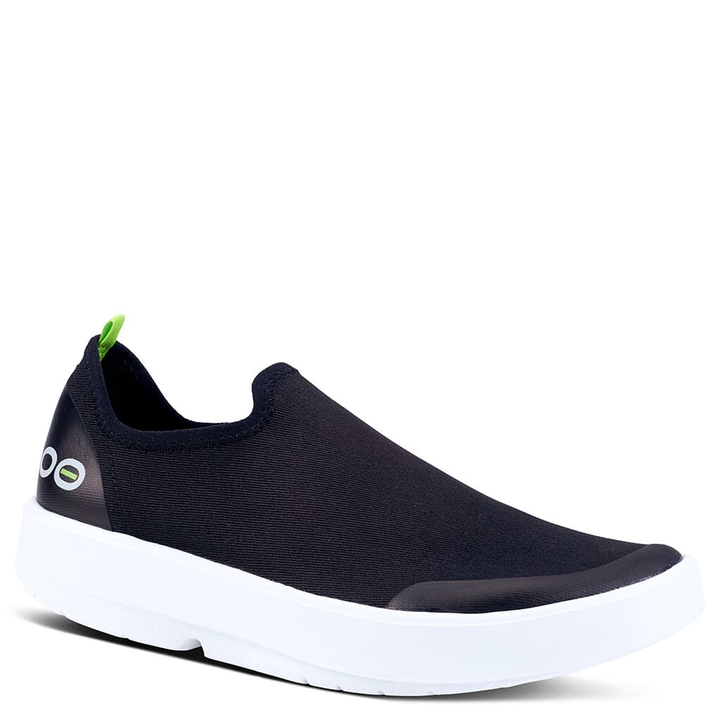 Image for OOFOS Women's Oomg Eezee Low Shoes - White/Black from bootbay