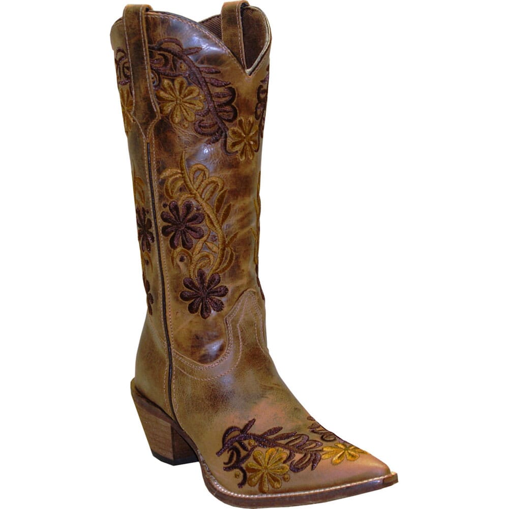 Image for Rawhide Women's Two Toned Western Boots - Brown from elliottsboots