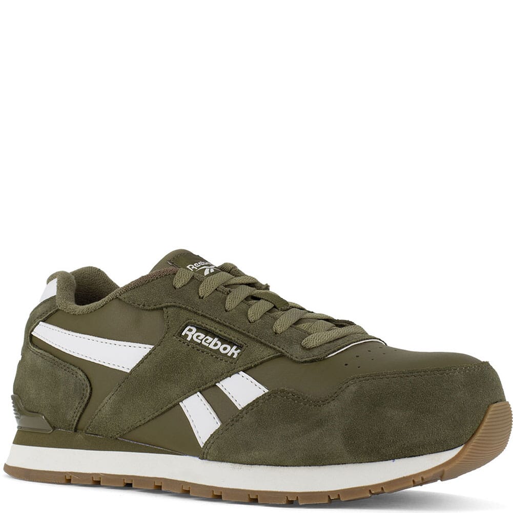 Image for Reebok Men's Harman EH Safety Shoes - Olive/White from elliottsboots