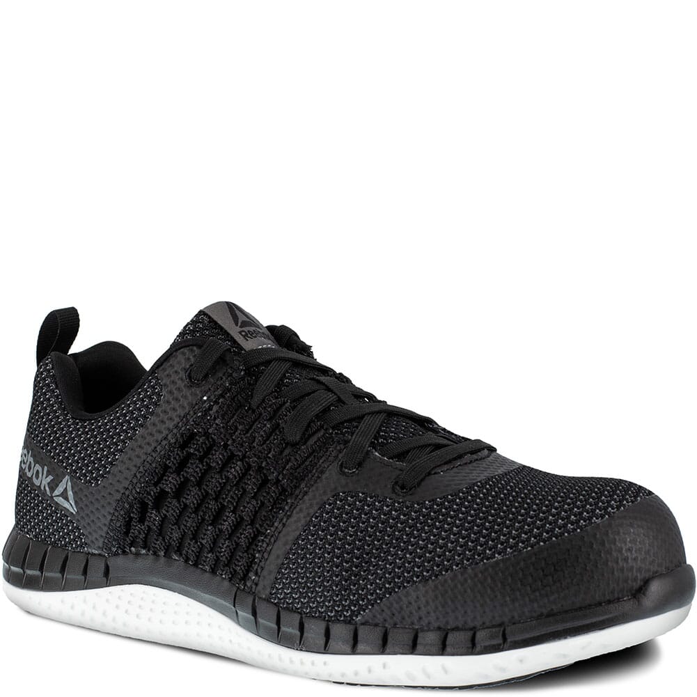 Image for Reebok Women's Print Ultraknit Safety Shoes - Black/White from bootbay