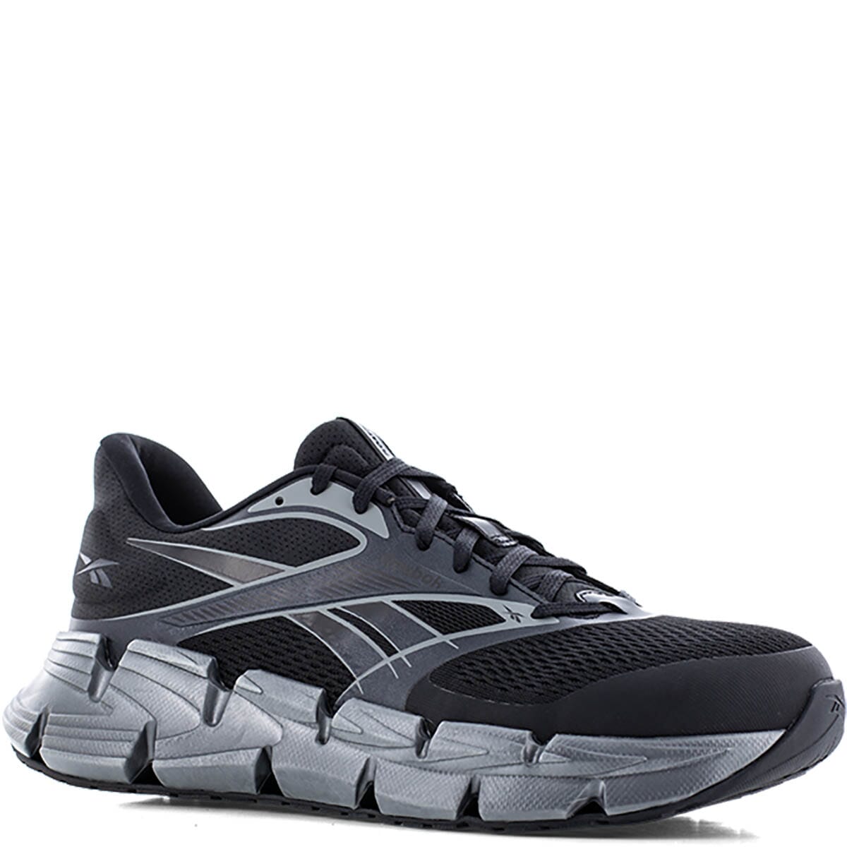 Yogibo　 Reebok Men's FloatZig 2 Composite Toe Safety Shoes - Black/Gray