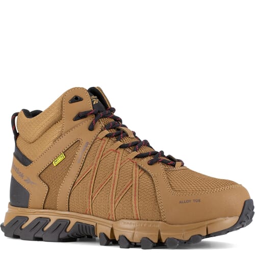 Image for Reebok Men's Trailgrip Internal Met Safety Shoes - Coyote/Black from elliottsboots