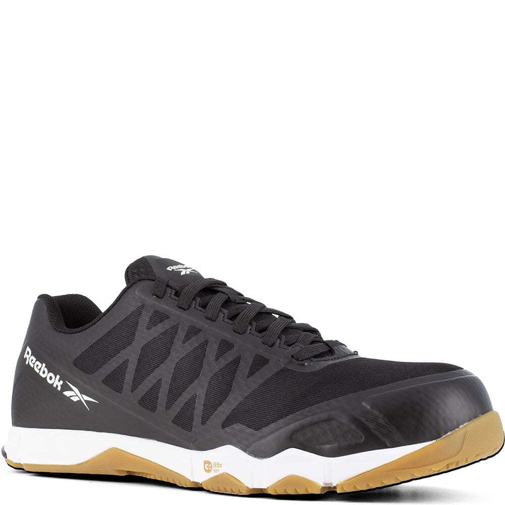 Image for Reebok Women's Speed TR Safety Shoes - Black/Gum from elliottsboots
