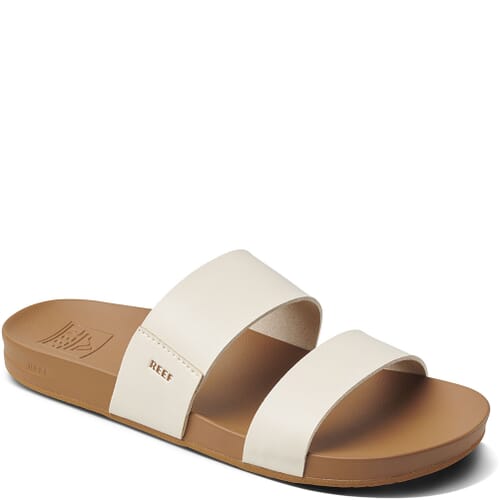 Image for Reef Women's Cushion Vista Sandals - Vintage White from elliottsboots
