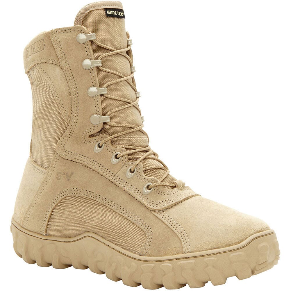 Image for Rocky Men's S2V Tactical Boots - Tan from elliottsboots