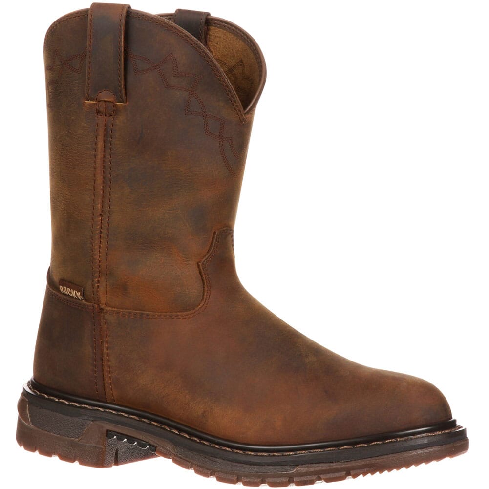 Image for Rocky Men's Original Ride Work Ropers - Brown from elliottsboots