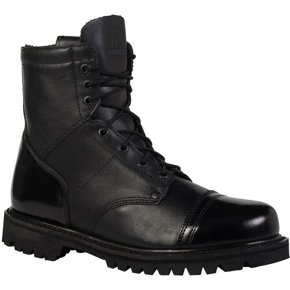 Image for Rocky Men's Jump Side Zip Uniform Boots - Black from elliottsboots