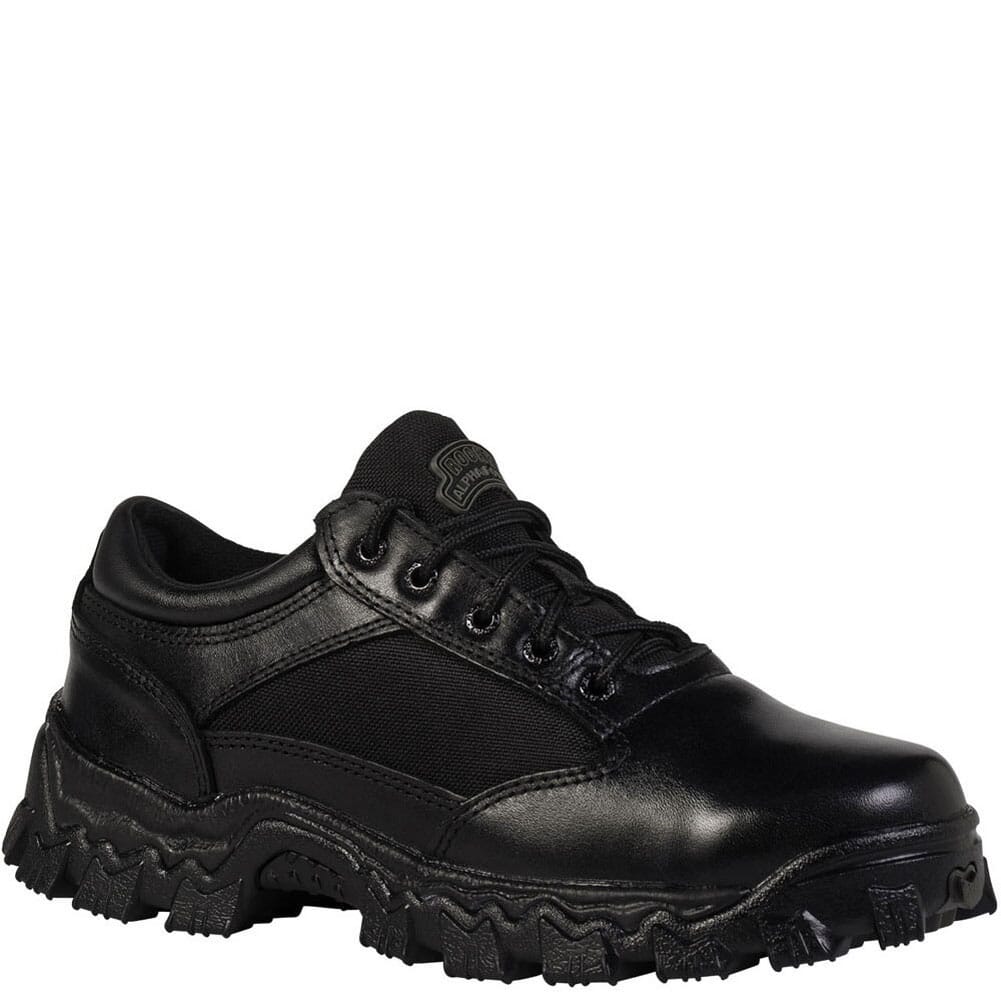 Image for Rocky Men's AlphaForce BLK Uniform Shoes - Black from elliottsboots