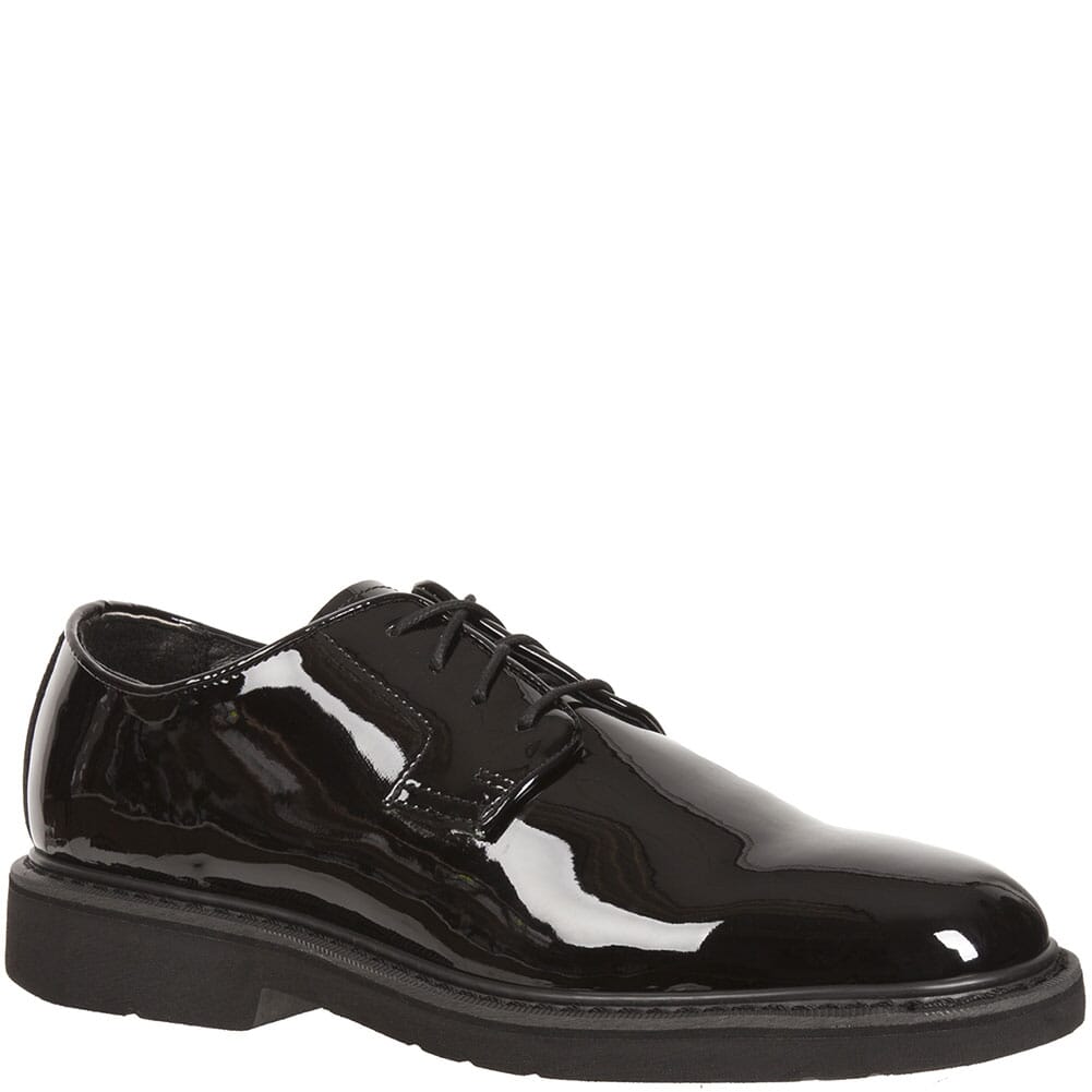 Image for Rocky Men's High-Gloss Dress Uniform Shoes - Black from elliottsboots