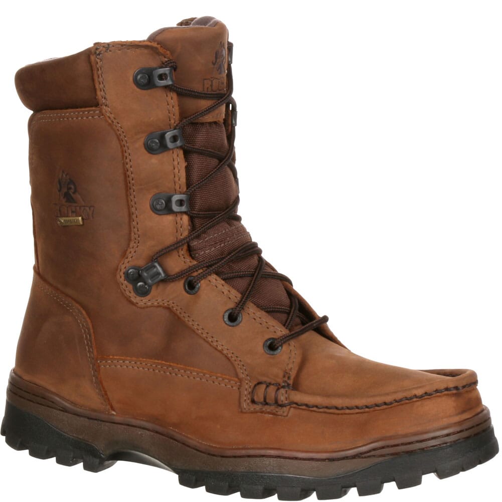 Image for Rocky Men's Outback 9IN GTX Hiking Boots - Brown from elliottsboots