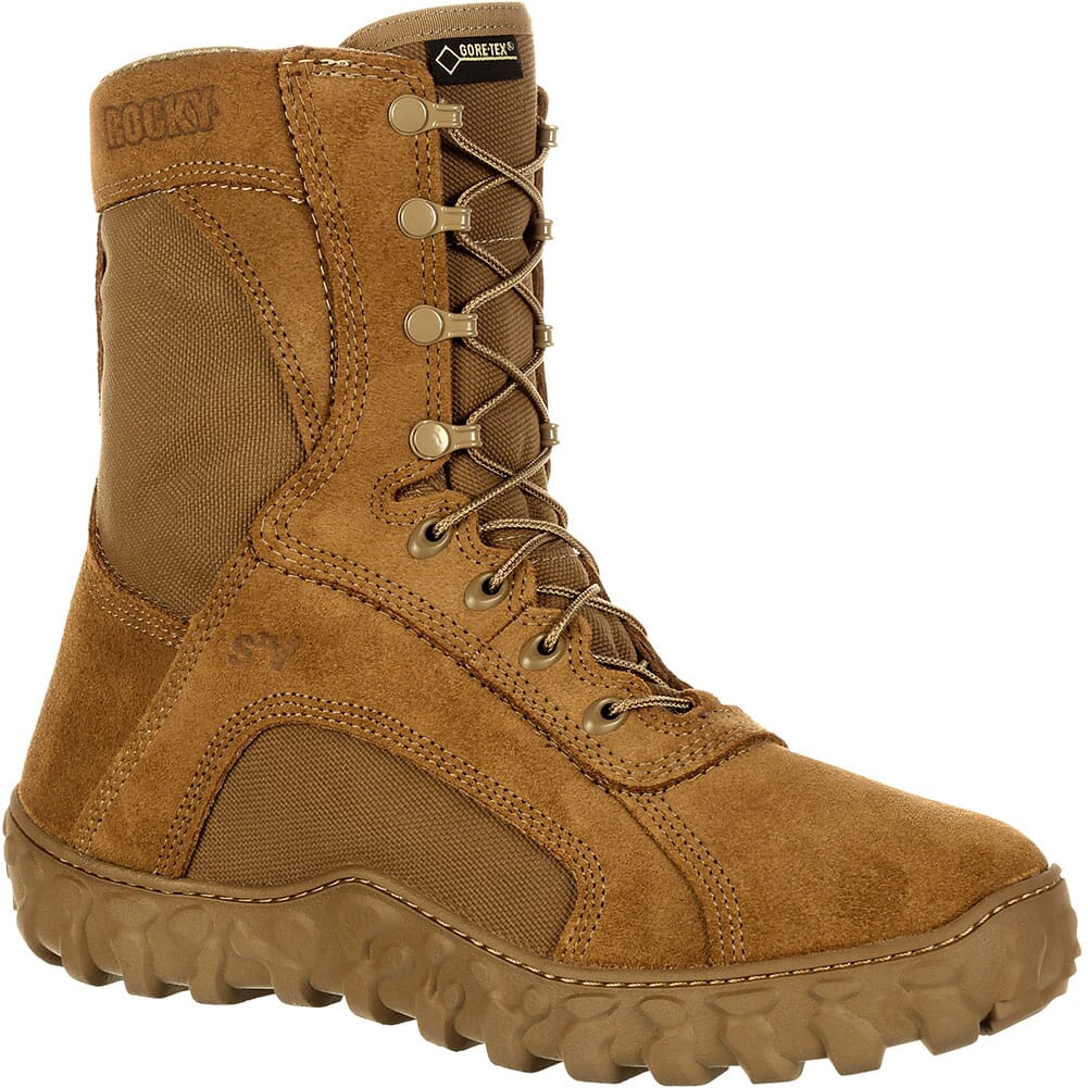 Image for Rocky Men's S2V WP Tactical Boots - Coyote Brown from elliottsboots