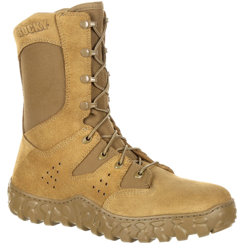 Image for Rocky Men's S2V Predator Military Boots - Coyote Brown from elliottsboots