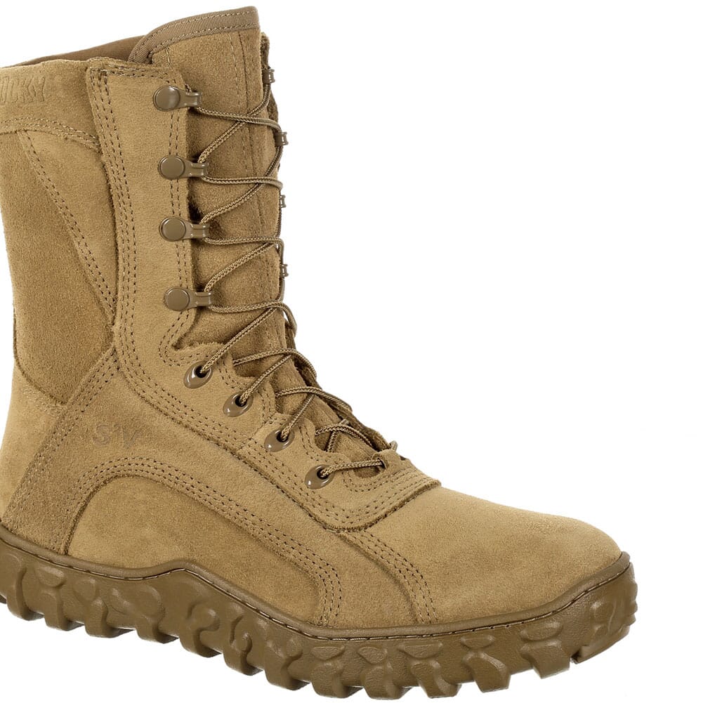 Rocky Men's S2V Tactical PTFE Military Boots - Coyote Brown | bootbay