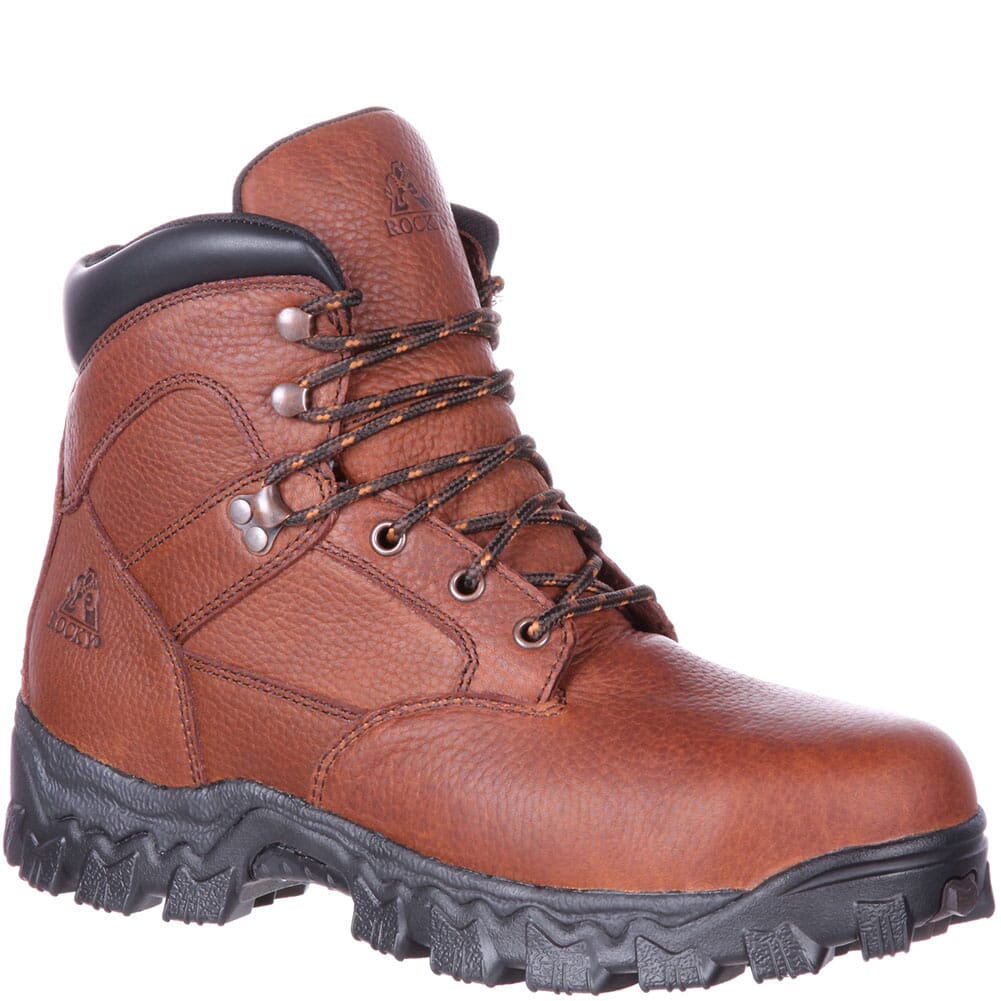 Image for Rocky Men's Alpha Force PR WP Safety Boots - Brown from elliottsboots
