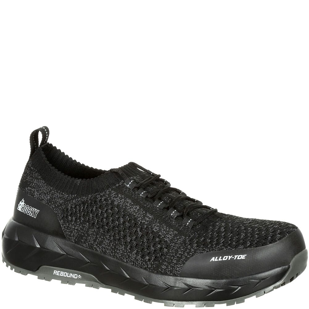 Image for Rocky Men's WorkKnit LX Athletic Safety Shoes - Black from elliottsboots