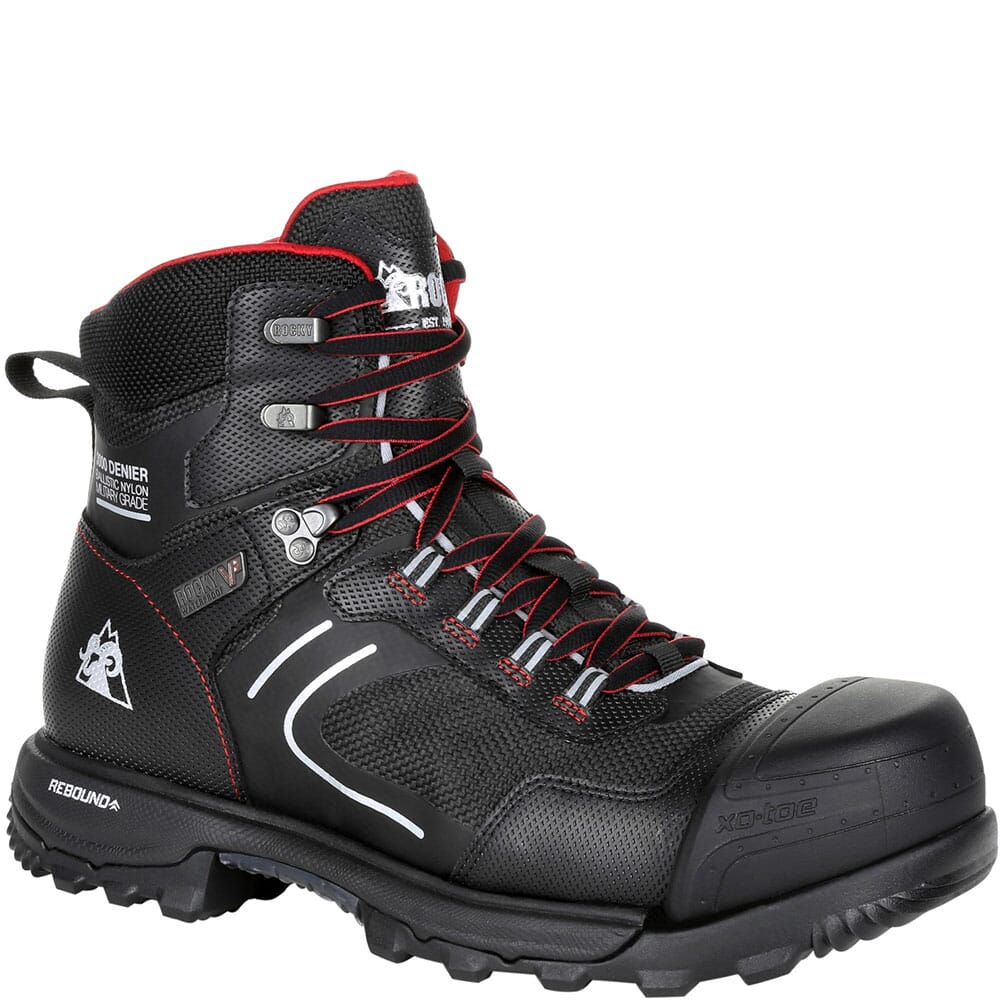 Rocky Men's XOTOE WP Composite Toe Safety Boots Black elliottsboots