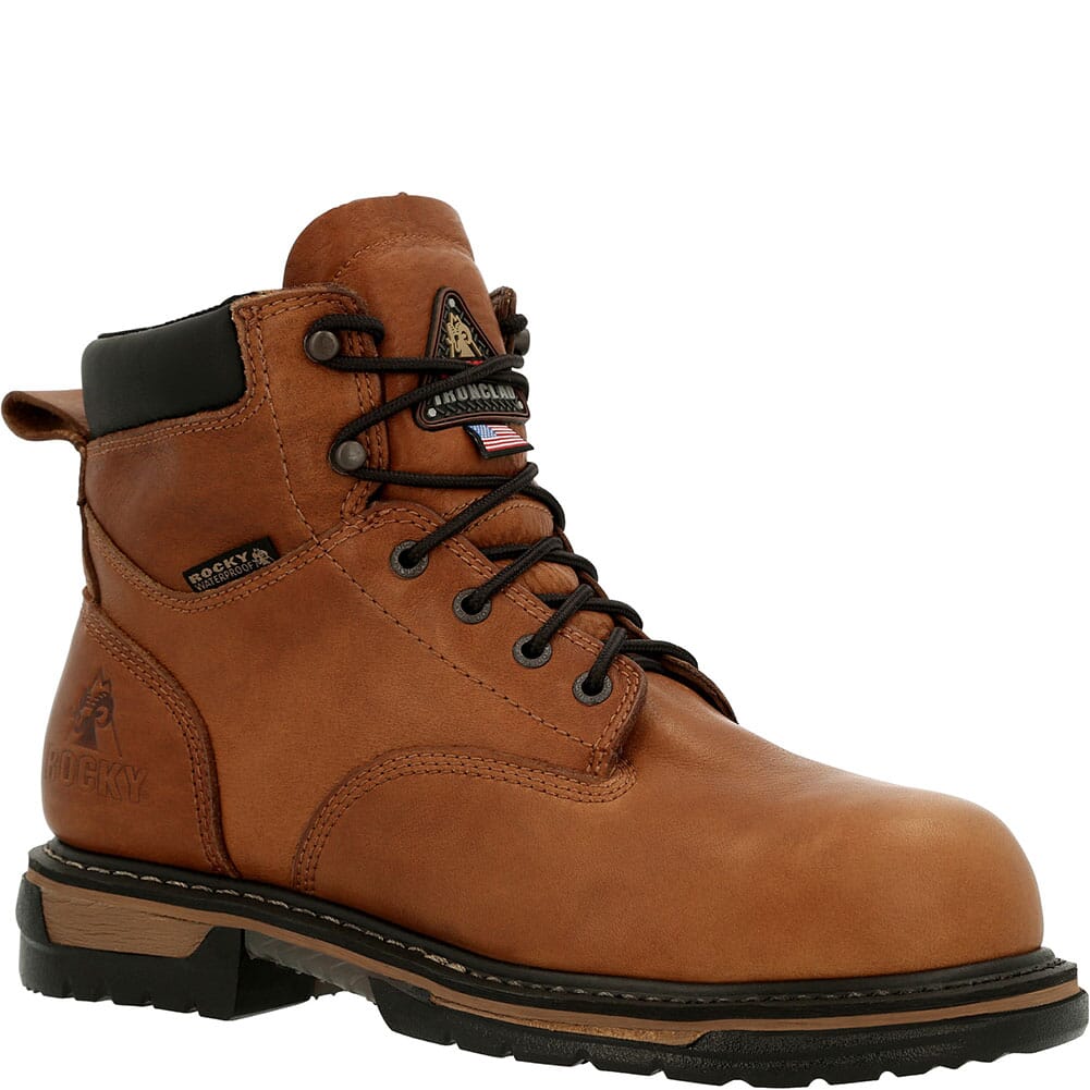 Image for Rocky Men's Ironclad USA Safety Boots - Brown from elliottsboots