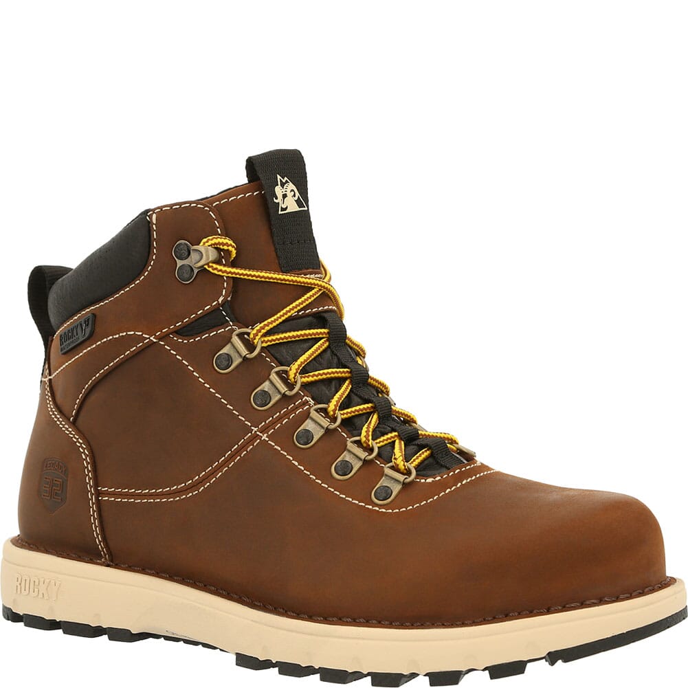 Image for Rocky Men's Legacy 32 WP Safety Boots - Brown from elliottsboots