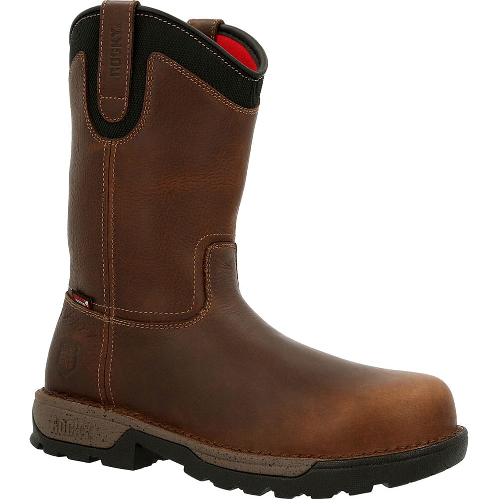 Image for Rocky Men's Legacy 32 WP Pull On Safety Boots - Brown from elliottsboots
